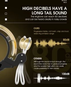 Fietsbel Goud Voor Racefiets Fiets Scooter En Motor - Mountainbike Accesoires En Wielrennen - Wielersport En Motorsport -Extreem Snel Rijden 983x1200 1