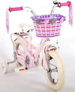 Volare Ashley Kinderfiets - Meisjes - 12 Inch - Roze - 95% Afgemonteerd -Extreem Snel Rijden 987x1200