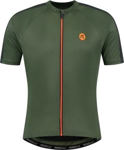 Rogelli Explore - Fietsshirt Korte Mouwen - Heren - Maat XL - Groen, Zwart, Oranje